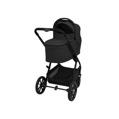 Maxi-Cosi 2-in-1 Kinderwagen Oxford+ Onyx Black + Opvouwbare Draagmand Onyx Black
