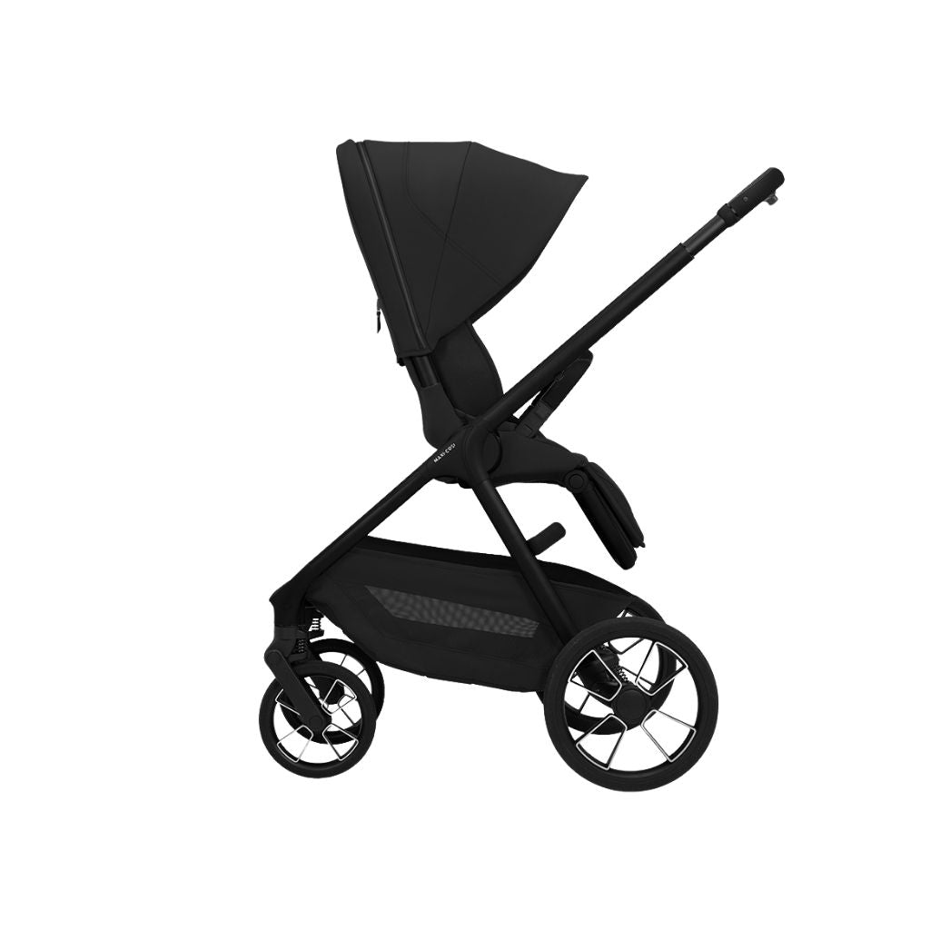 Maxi-Cosi 2-in-1 Kinderwagen Oxford+ Onyx Black + Opvouwbare Draagmand Onyx Black