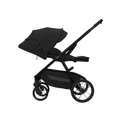 Maxi-Cosi 2-in-1 Kinderwagen Oxford+ Onyx Black + Opvouwbare Draagmand Onyx Black