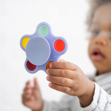 Nattou Activiteitenspeeltje Pop-It Spinner Bloem Multi