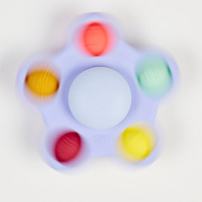 Nattou Activiteitenspeeltje Pop-It Spinner Bloem Multi