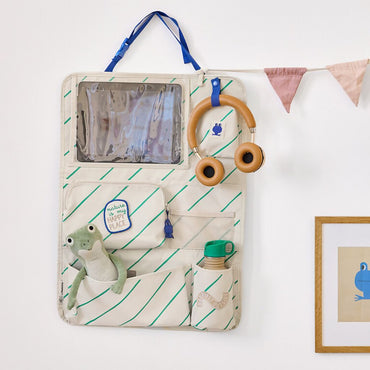 Lässig Opbergtas Car Wrap-to-Go Happy Trails Frog Beige / Blue
