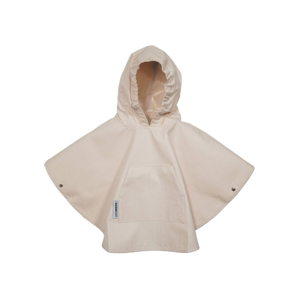 AeroMoov Regen Poncho Chevron Cream