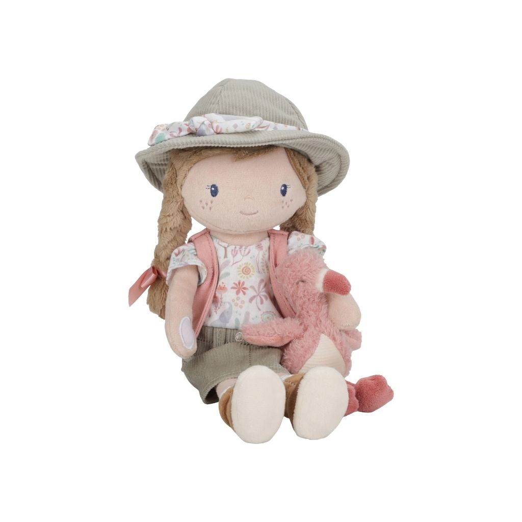 Little Dutch Knuffelpop Safari Friends Ranger Rosa