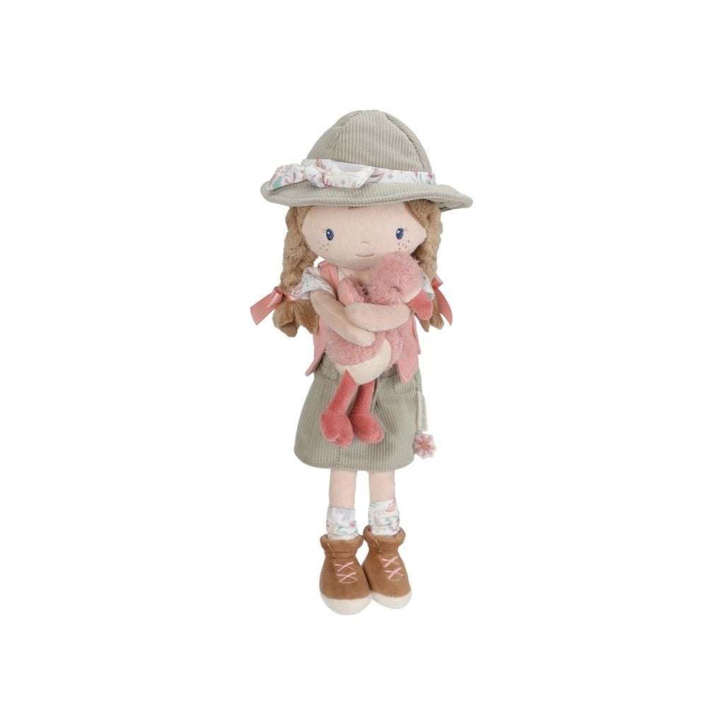 Little Dutch Knuffelpop Safari Friends Ranger Rosa