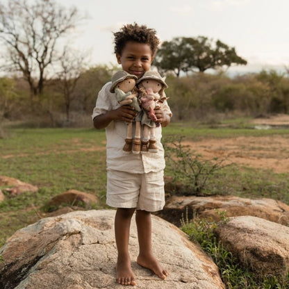 Little Dutch Knuffelpop Safari Friends Ranger Jim