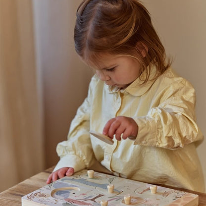 Little Dutch Geluidenpuzzel Safari Friends Multi