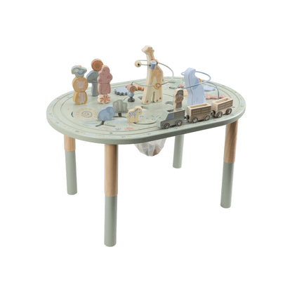 Little Dutch Activiteitentafel XL Safari Friends Groen