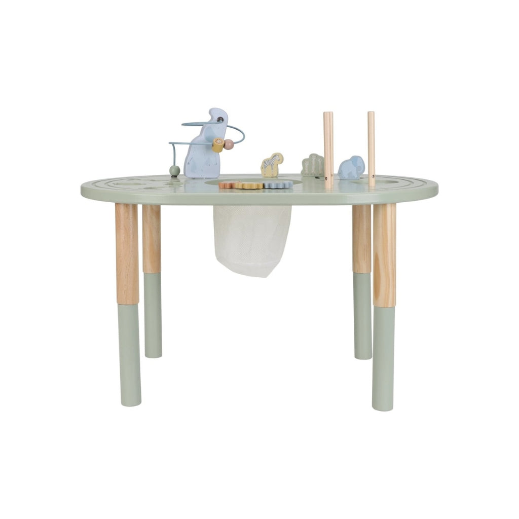 Little Dutch Activiteitentafel XL Safari Friends Groen
