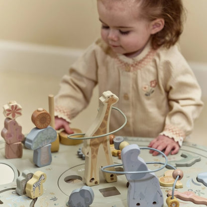 Little Dutch Activiteitentafel XL Safari Friends Groen