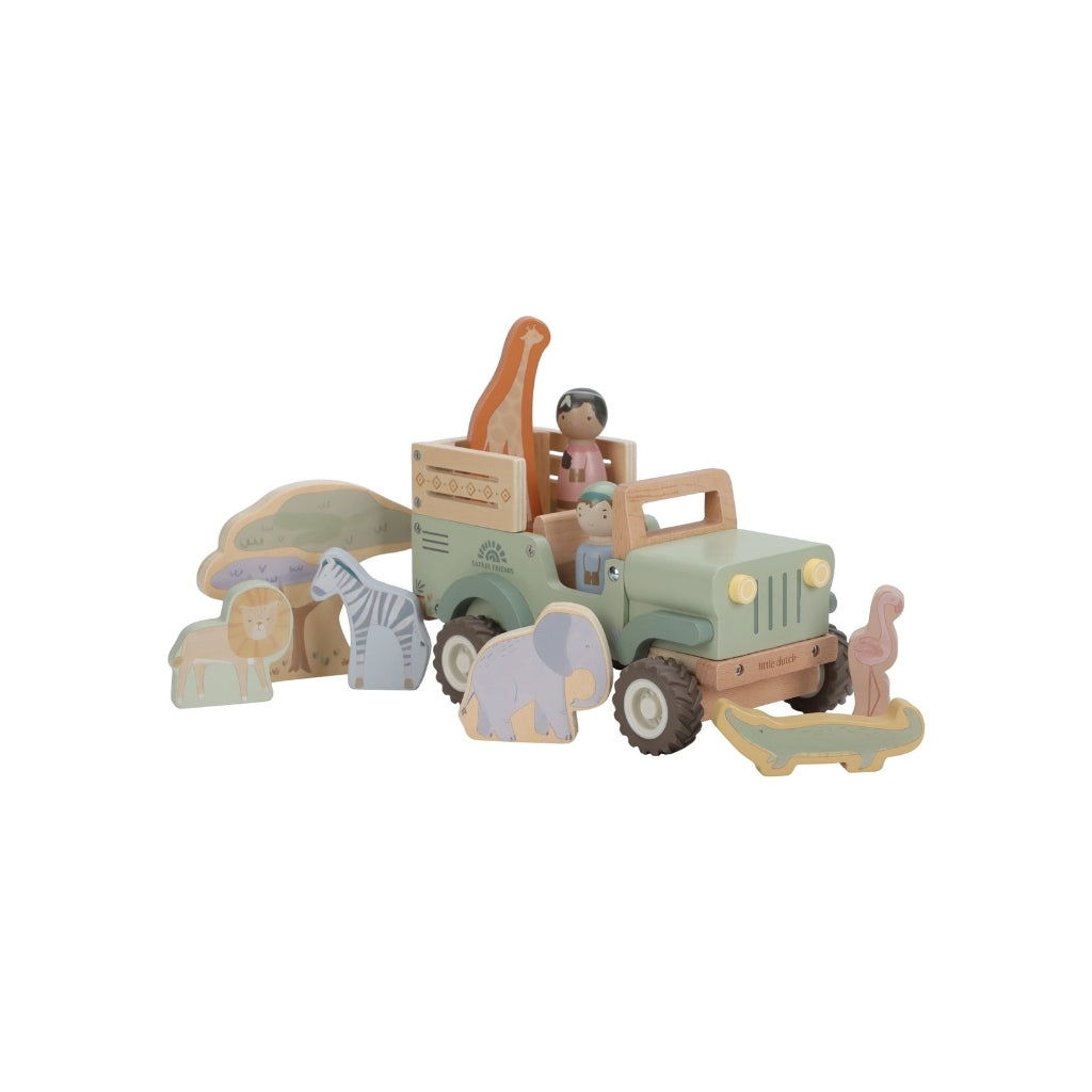 Little Dutch Safari Jeep met Dieren Safari Friends Multi