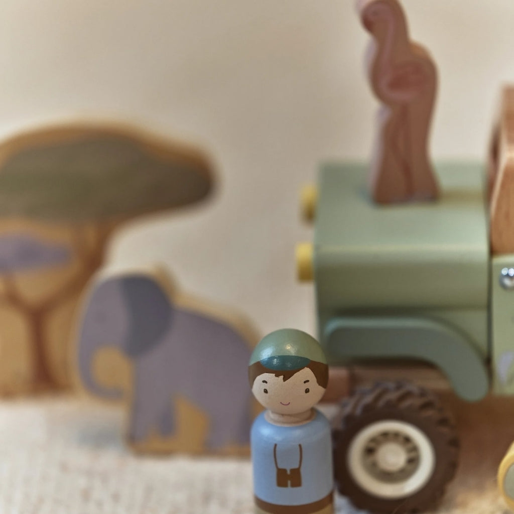 Little Dutch Safari Jeep met Dieren Safari Friends Multi
