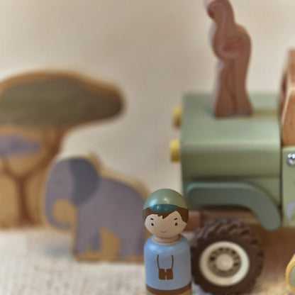 Little Dutch Safari Jeep met Dieren Safari Friends Multi