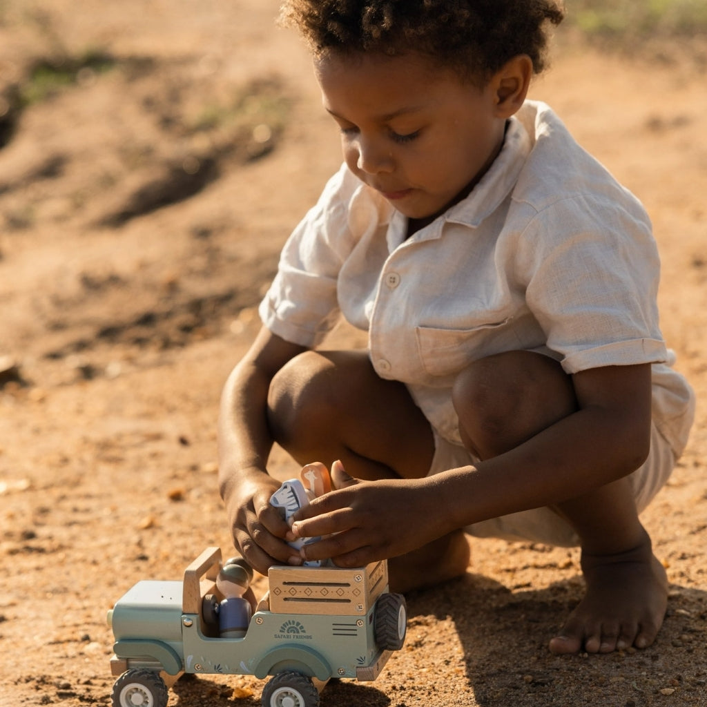 Little Dutch Safari Jeep met Dieren Safari Friends Multi