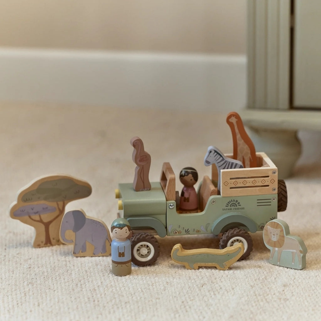 Little Dutch Safari Jeep met Dieren Safari Friends Multi