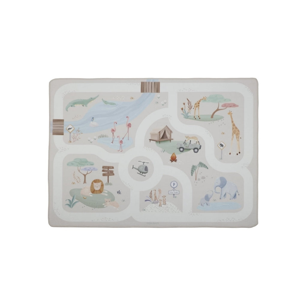 Little Dutch Speelmat Safari Friends Multi