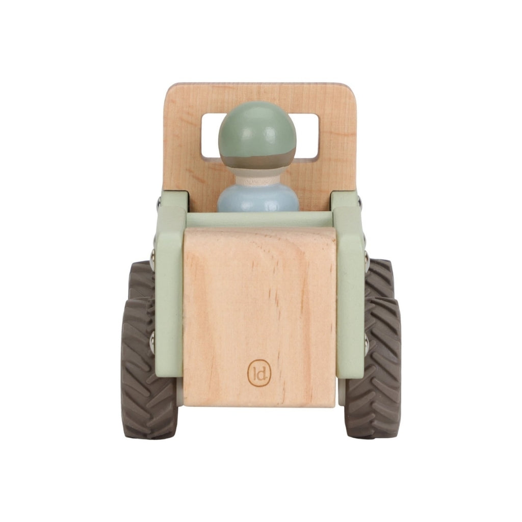 Little Dutch Houten Safari Jeep Safari Friends Groen