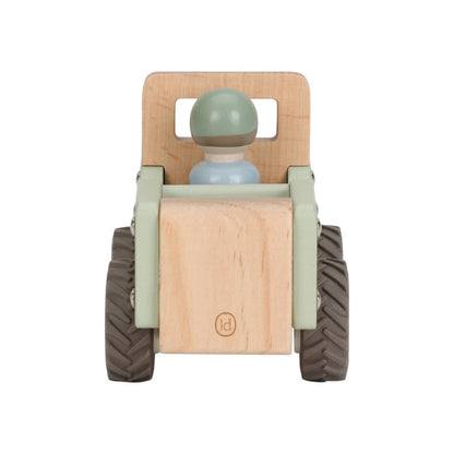 Little Dutch Houten Safari Jeep Safari Friends Groen