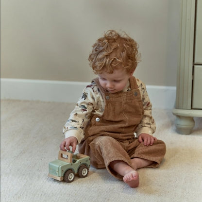Little Dutch Houten Safari Jeep Safari Friends Groen