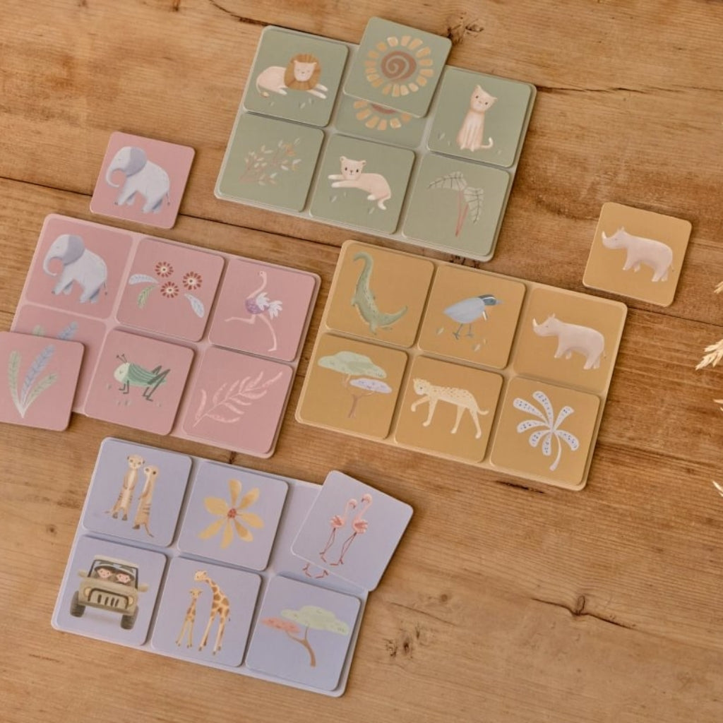 Little Dutch Lotto Spel Safari Friends Multi