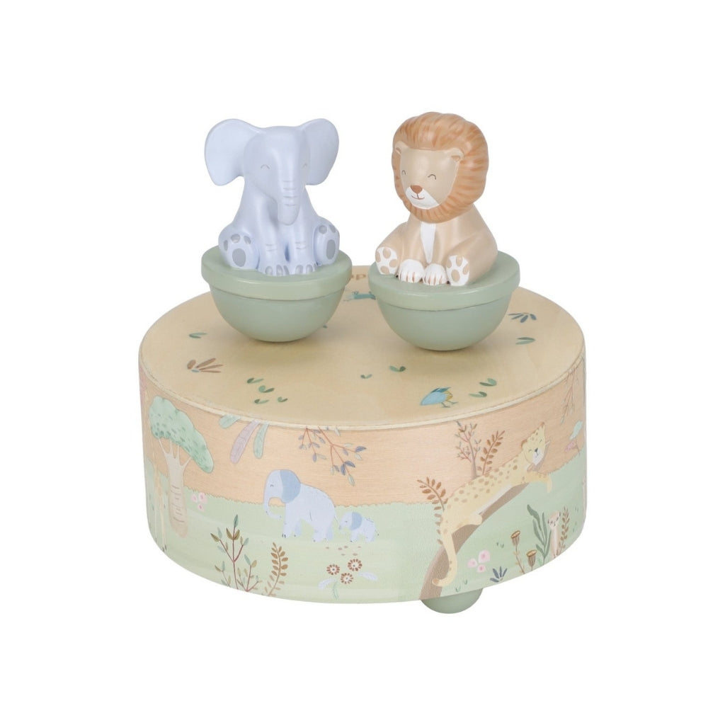 Little Dutch Muziekdoosje Safari Friends Multi
