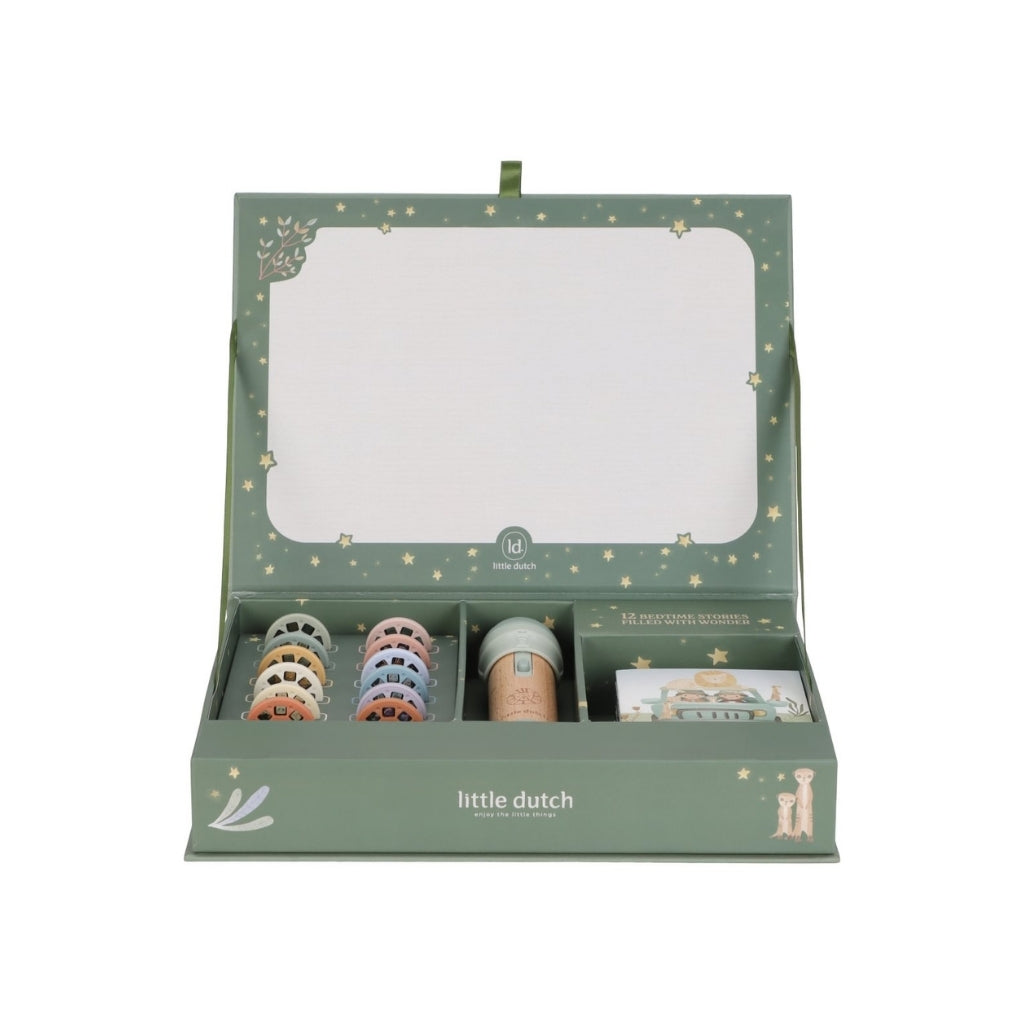 Little Dutch Projector Van Verhalen Safari Friends Groen