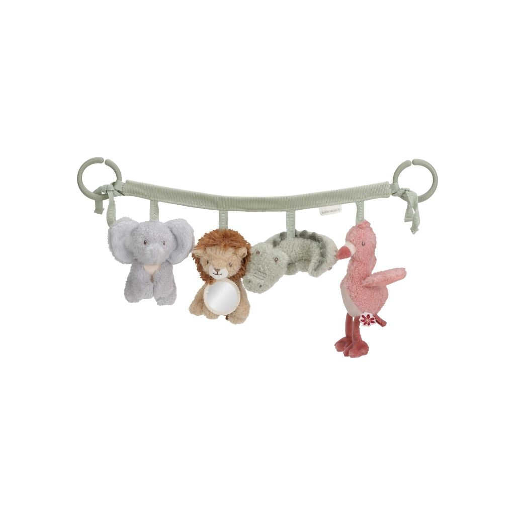 Little Dutch Tendeur De Poussette Safari Friends Multi