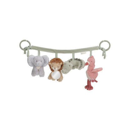 Little Dutch Tendeur De Poussette Safari Friends Multi