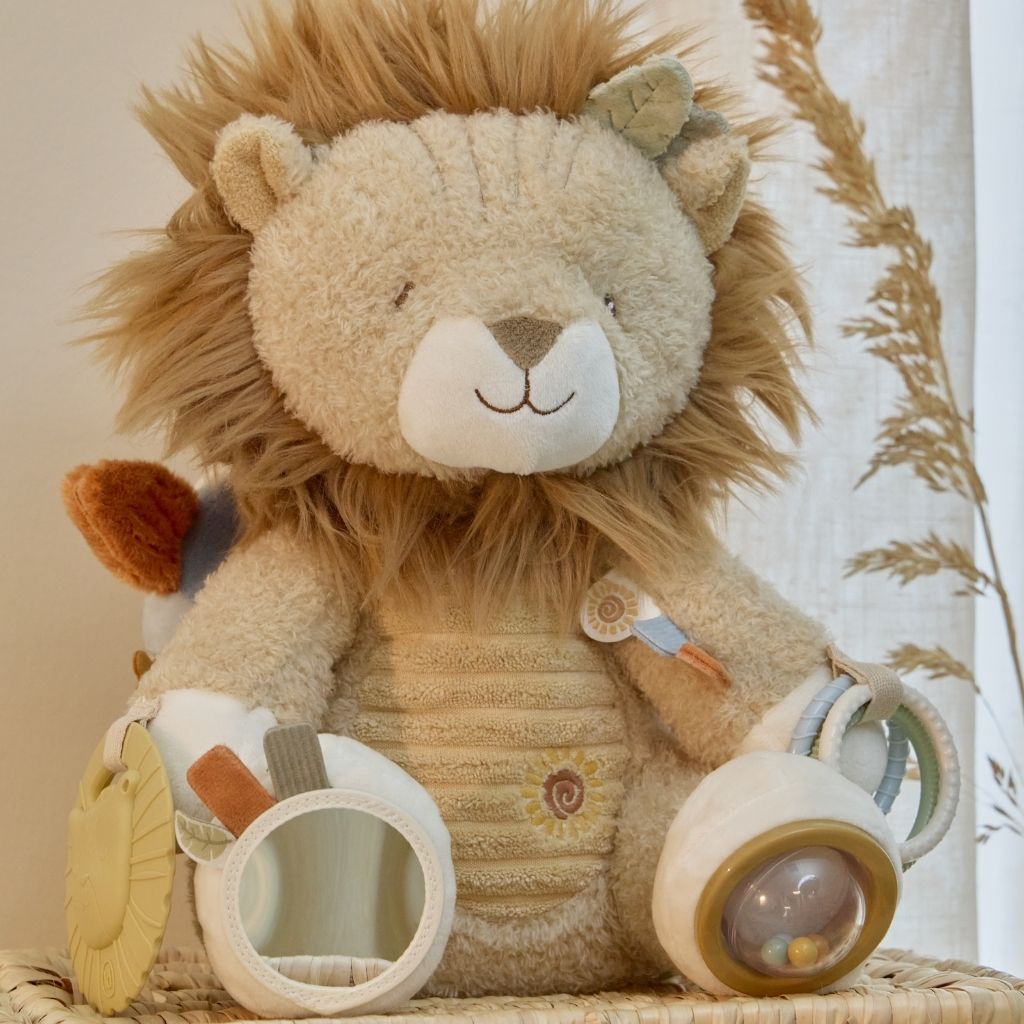 Little Dutch Activiteitenknuffel Safari Friends Leeuw Beige