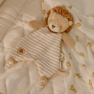 Little Dutch Knuffeldoekje Safari Friends Leeuw Beige