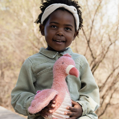 Little Dutch Peluche Safari Friends Flamant Rose 35 cm 