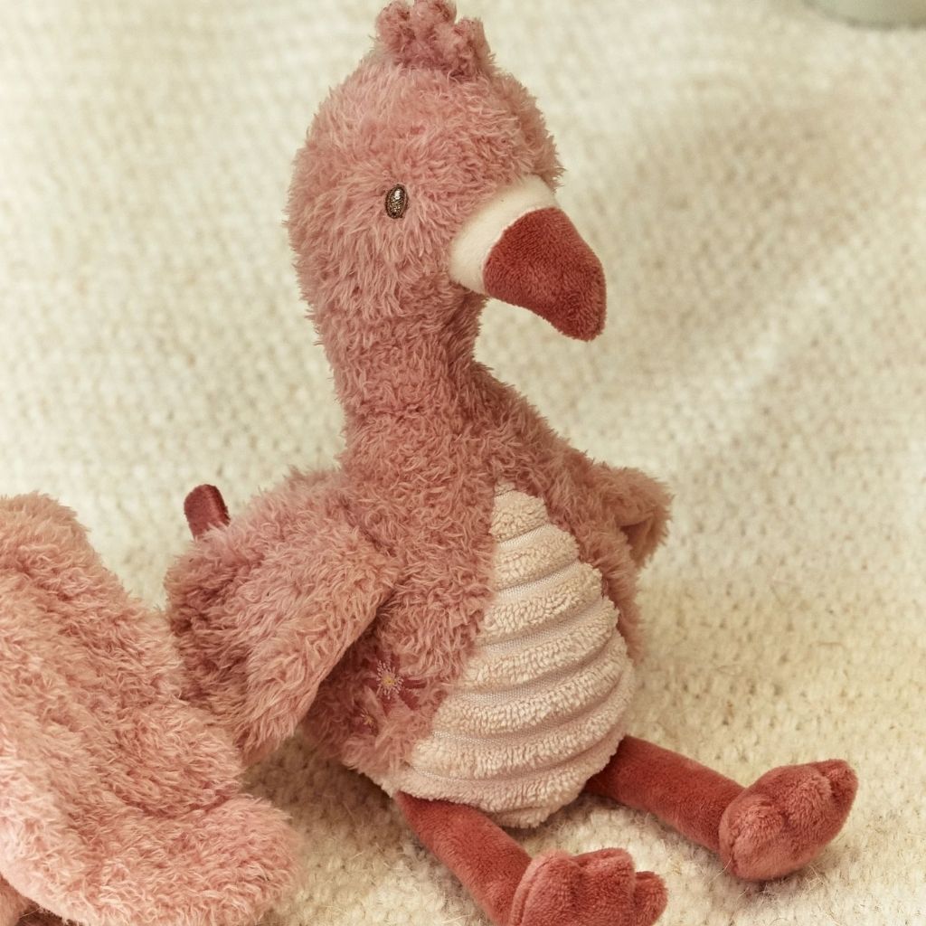 Little Dutch Peluche Safari Friends Flamant Rose 17 cm 