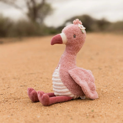 Little Dutch Peluche Safari Friends Flamant Rose 17 cm 