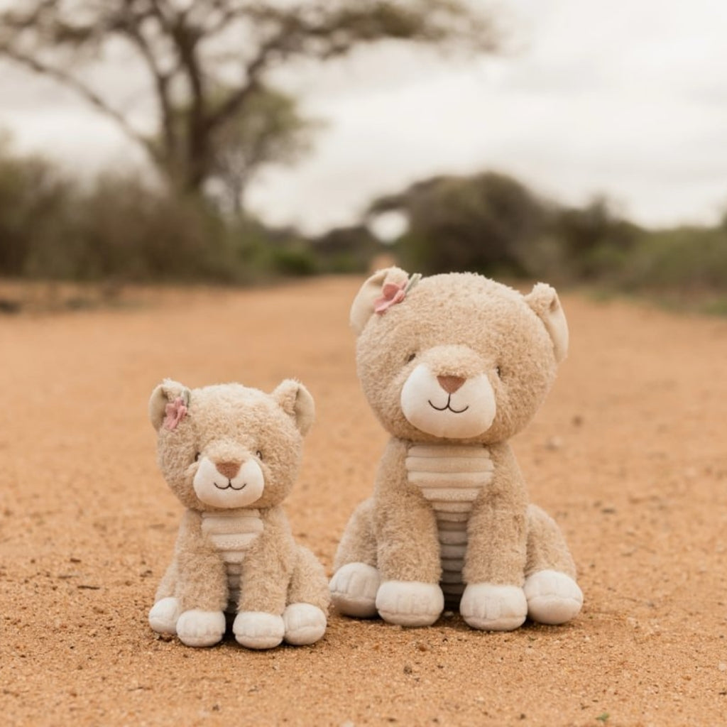 Little Dutch Knuffel Safari Friends Leeuwin Beige 25 cm