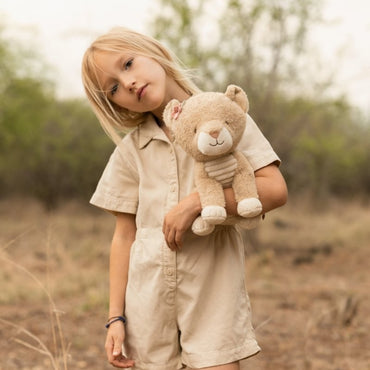 Little Dutch Knuffel Safari Friends Leeuwin Beige 25 cm