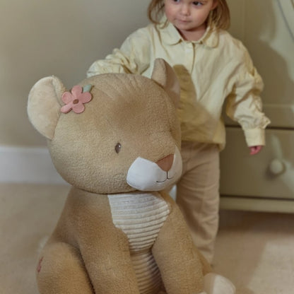 Little Dutch Knuffel XL Safari Friends Leeuwin Beige 60 cm