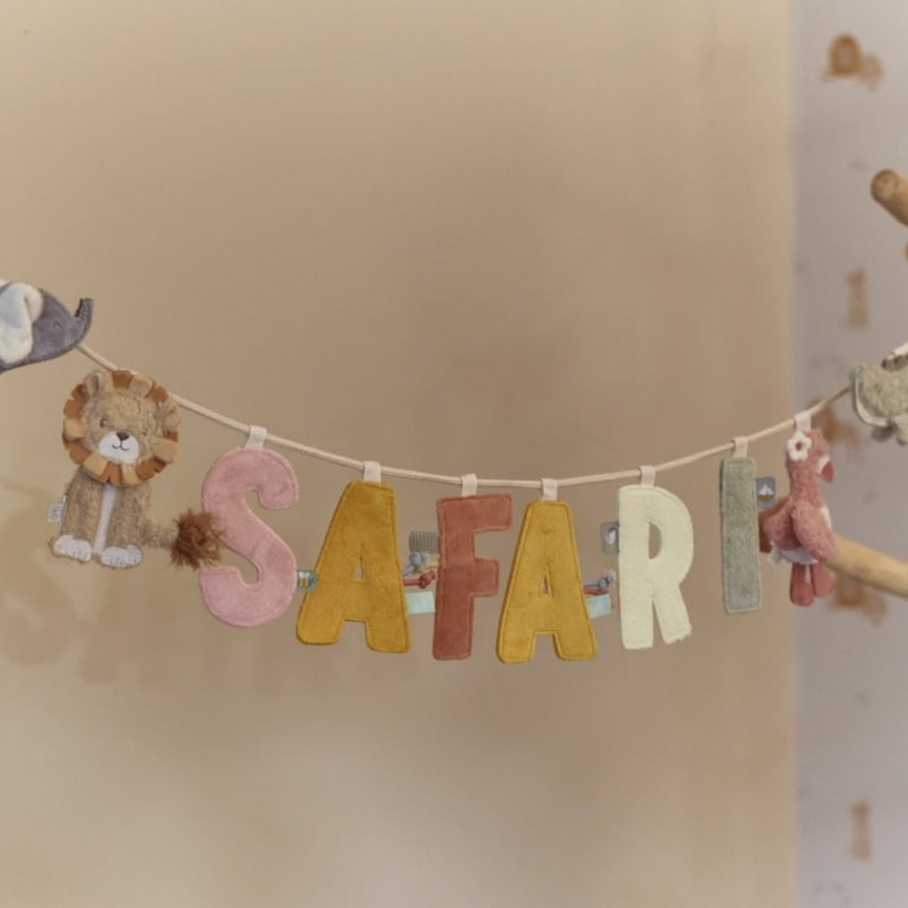Little Dutch Slinger Element Safari Friends Olifant Grijs