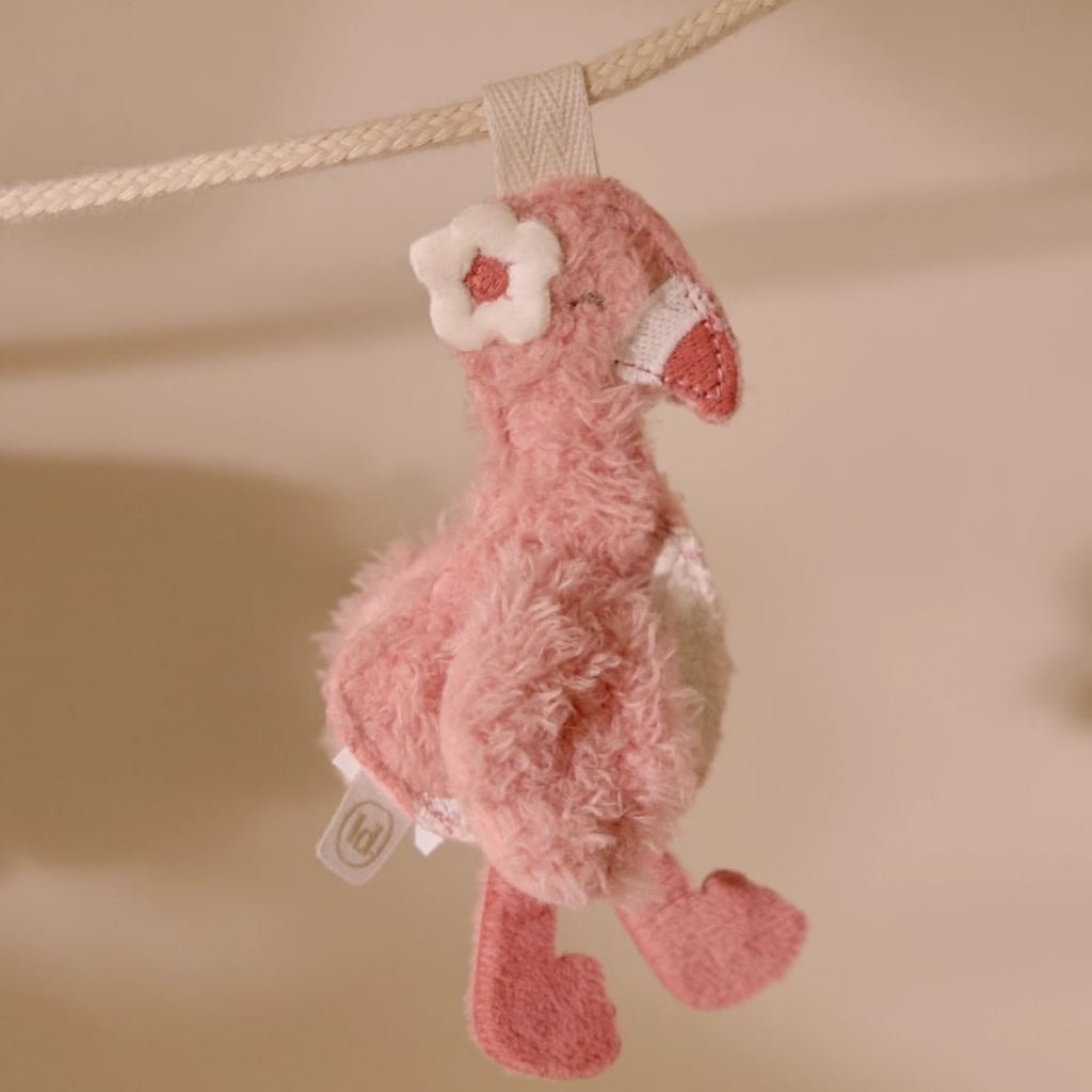 Little Dutch Slinger Element Safari Friends Flamingo Roze