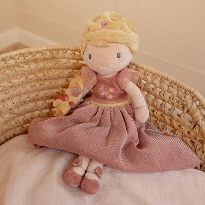 Little Dutch Knuffelpop Prinses Julia Roze 35 cm