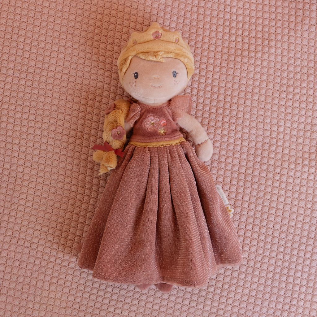 Little Dutch Knuffelpop Prinses Julia Roze 35 cm