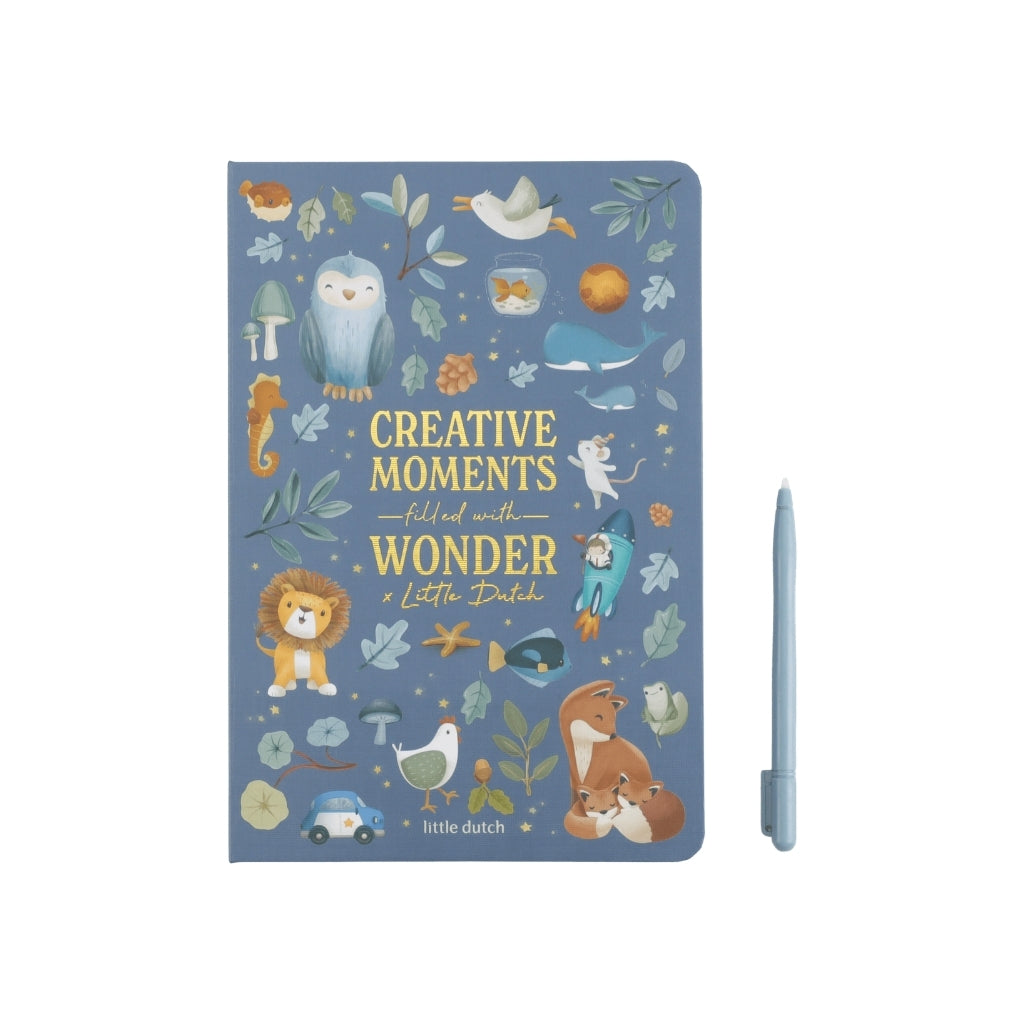 Little Dutch Tablette à dessin Forest Friends Blue