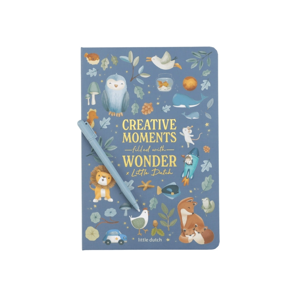 Little Dutch Tablette à dessin Forest Friends Blue