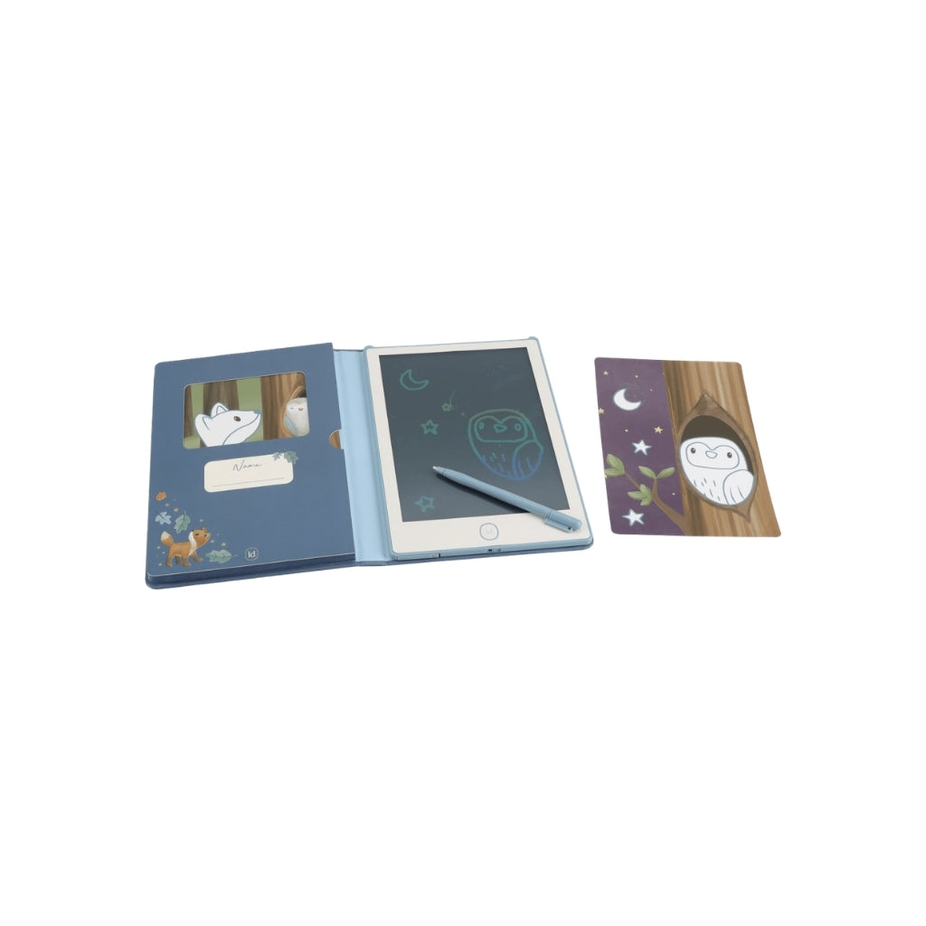 Little Dutch Tablette à dessin Forest Friends Blue