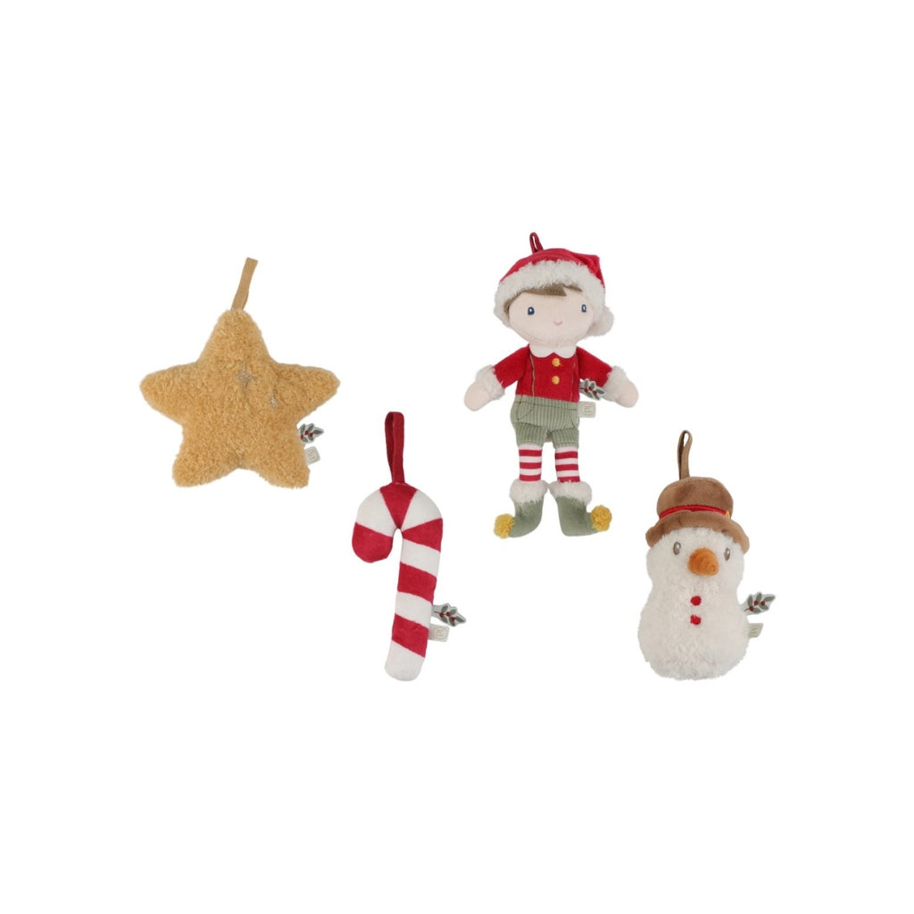 Little Dutch Kersthangers Jim Multi – 4 Stuks