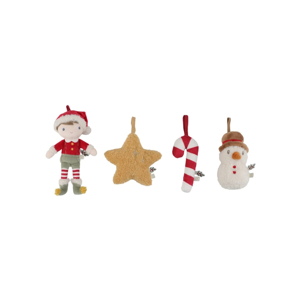 Little Dutch Kersthangers Jim Multi – 4 Stuks