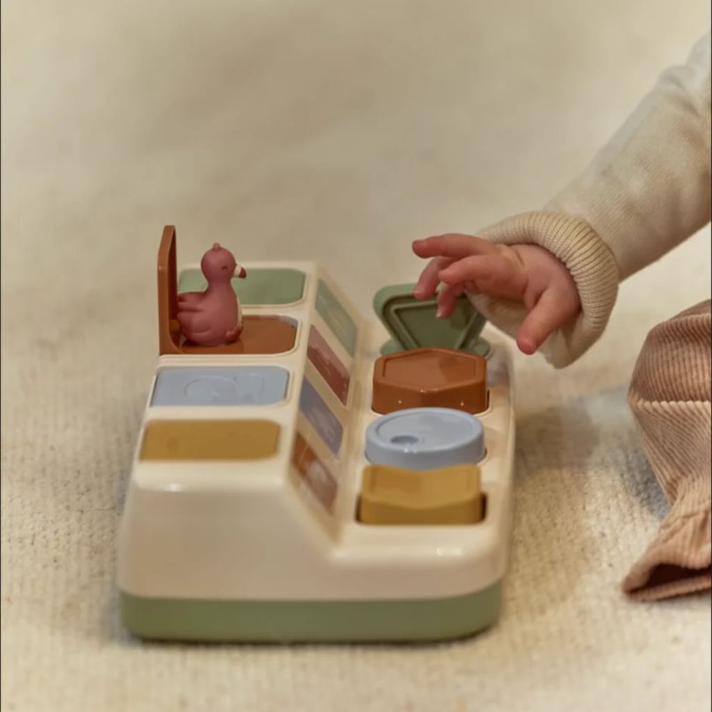 Little Dutch Activiteitenspeeltje Pop-up Safari Friends Multi