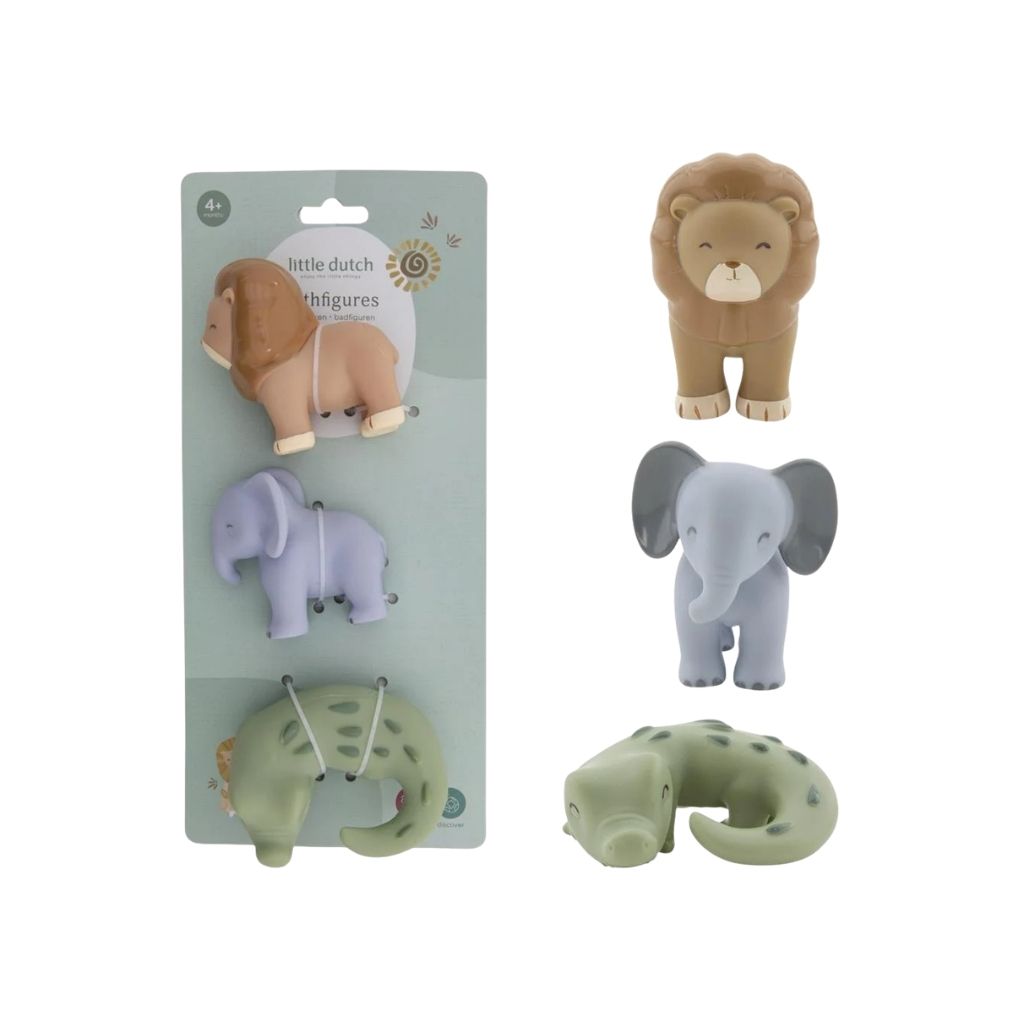Little Dutch Badspeelgoed Safari Friends Multi – 3 Stuks