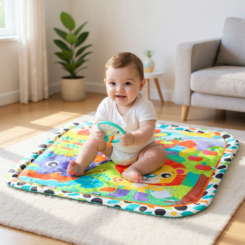 Playgro Tapis De Jeu Giggly Garden Musical Gym