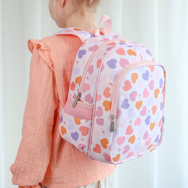 A Little Lovely Company Sac à Dos Hearts Roze
