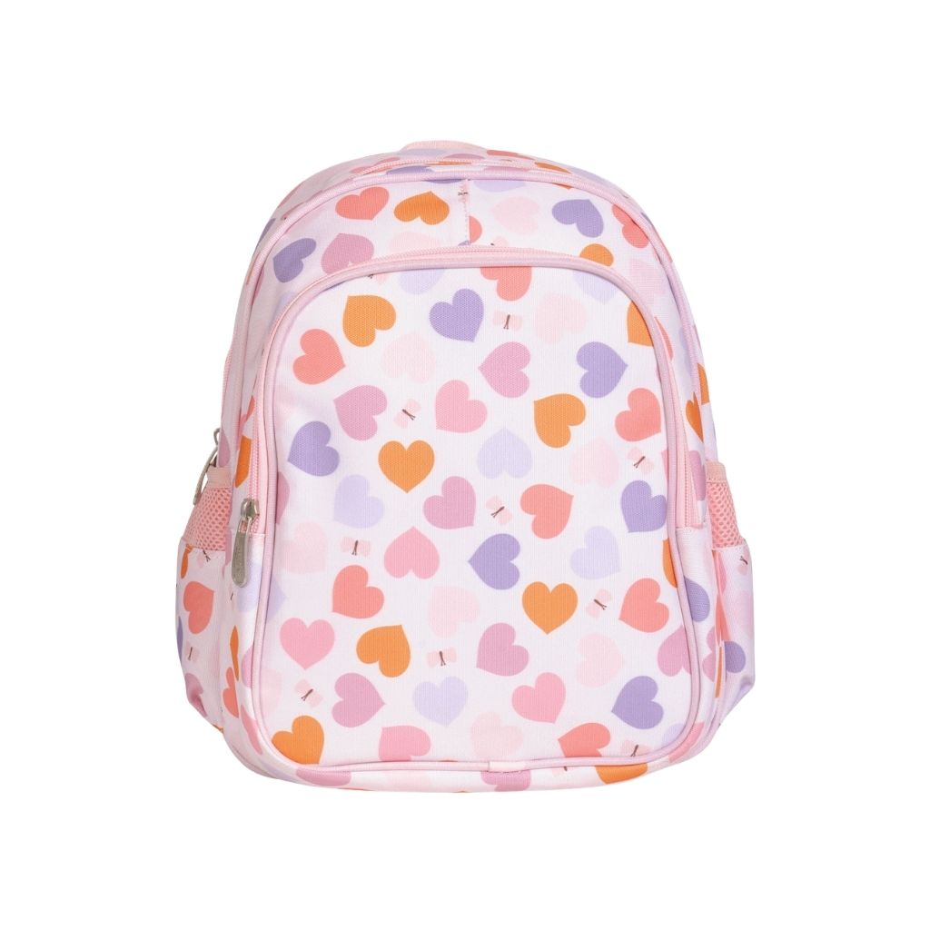 A Little Lovely Company Rugzak Hearts Roze
